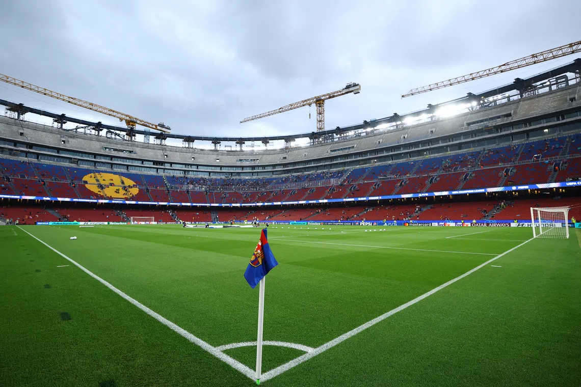 Barcelona seeks fresh financing for Camp Nou stadium overhaul