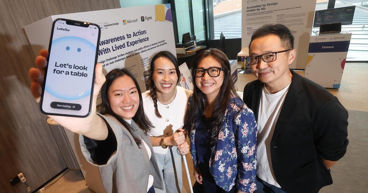 New app aims to make hawker centres accessible for visually impaired diners
