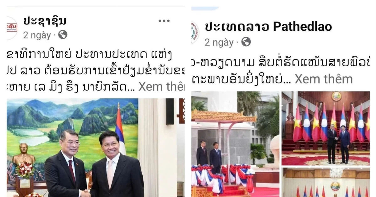 Thông tấn Lào ca ngợi chuyến công du nước ngoài đầu tiên của Thủ tướng Việt Nam