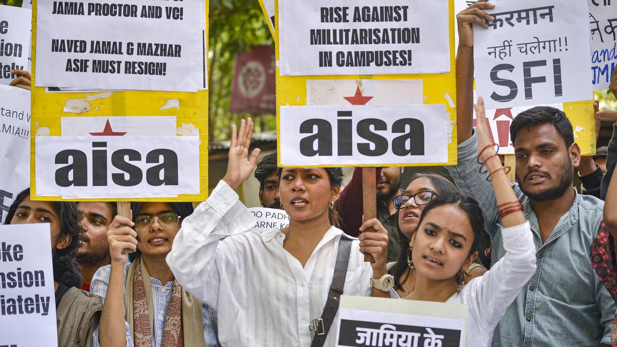 Jamia University faces hostel unrest amid claims of student assault
