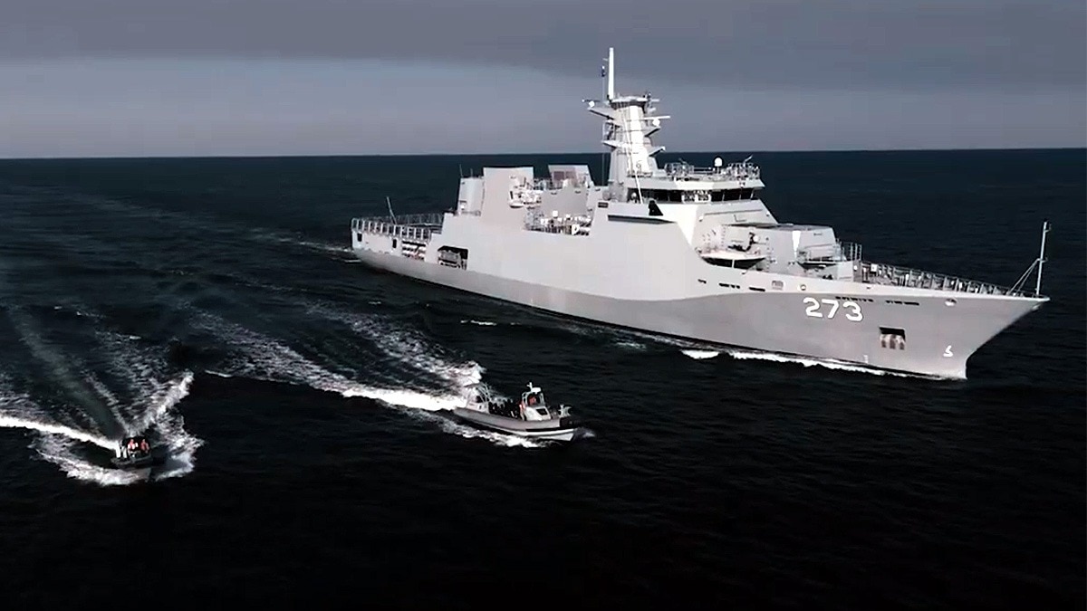Pakistani Naval Vessel Collides with Indian Warship in Arabian Sea