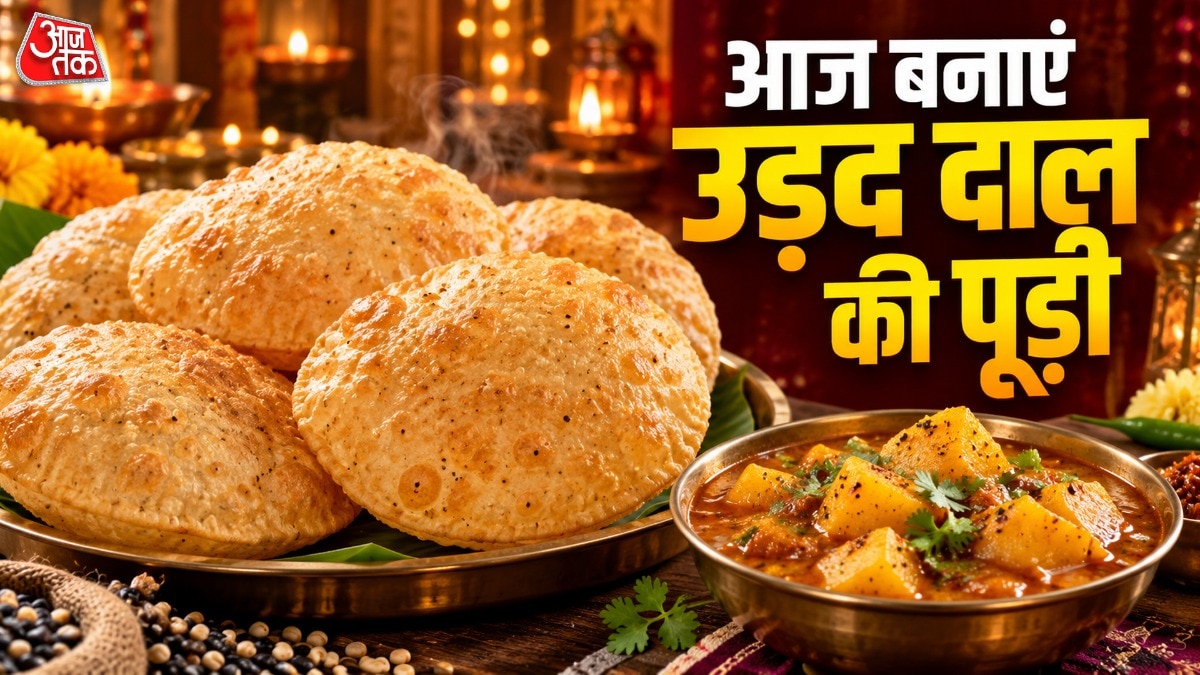 Add urad dal to flour for perfectly fluffy, crispy pooris this festival season