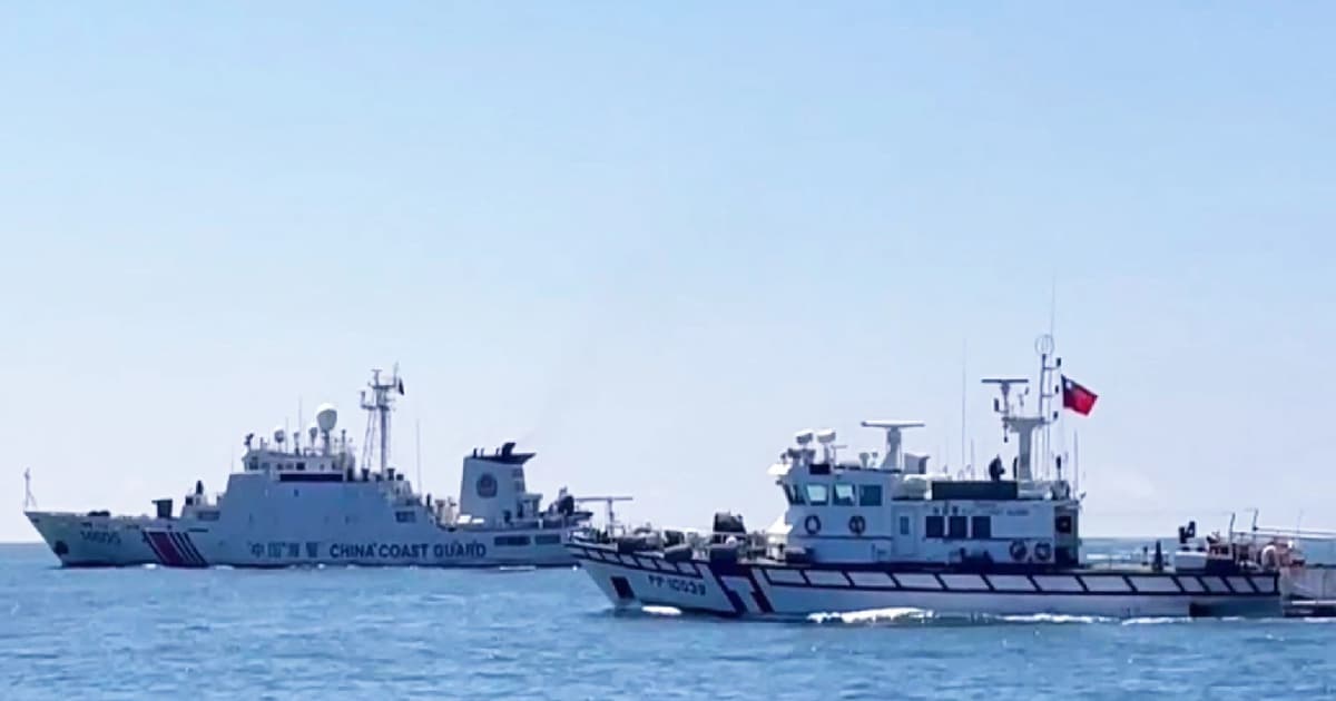 China deploys record naval presence around Taiwan amid escalating tensions