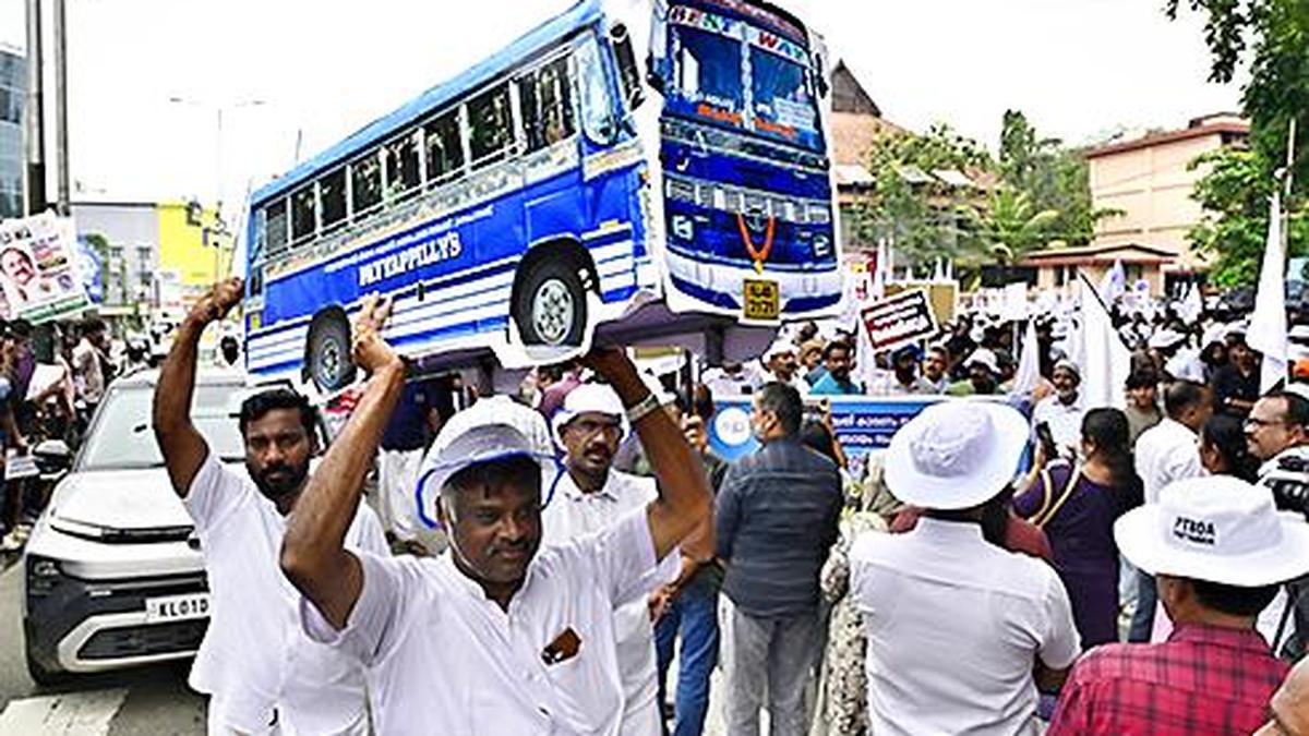 Kerala private bus operators plan strike over women's free travel scheme