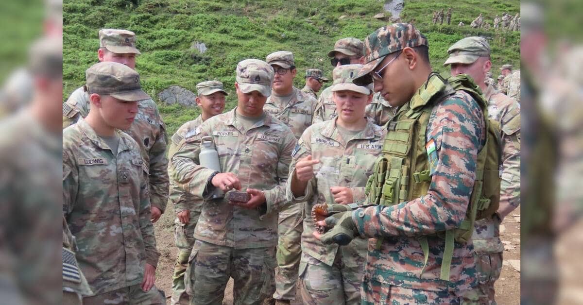 भारत-अमेरिका सेना का संयुक्त आतंकवाद विरोधी अभ्यास, उन्नत तकनीक का प्रदर्शन