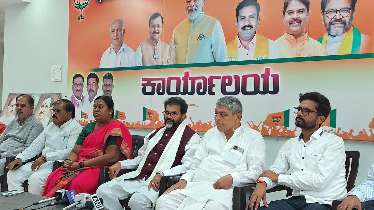 Congress weaponising sting operations, alleges Karnataka BJP leader
