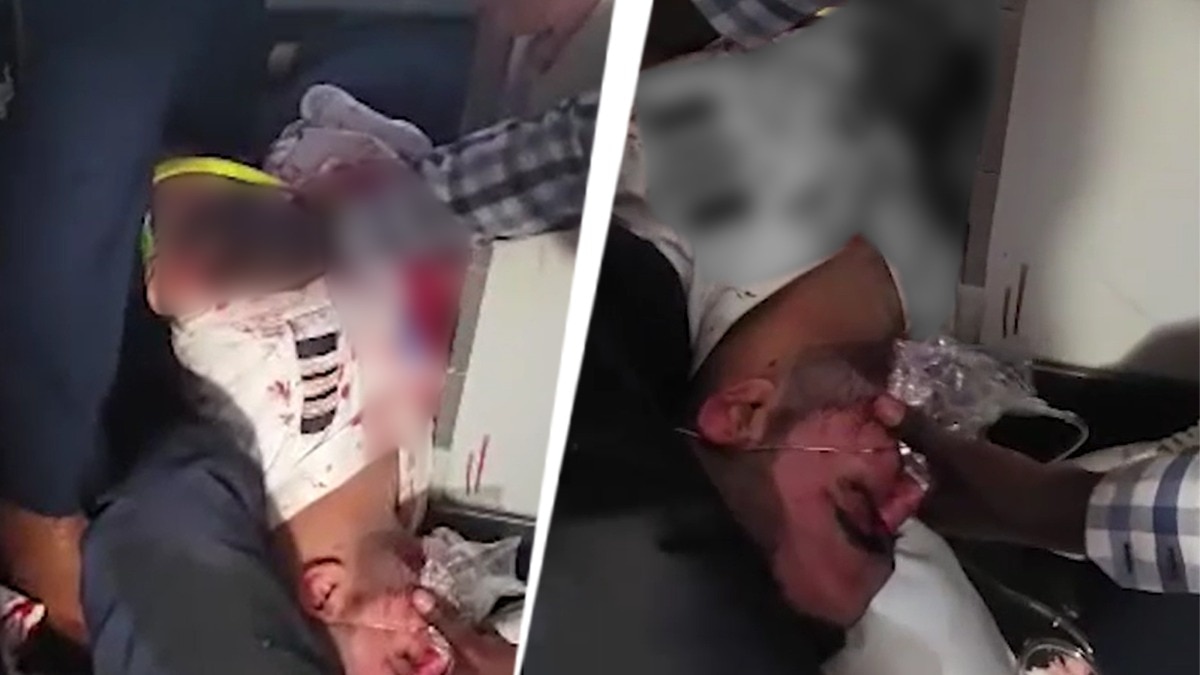 New footage emerges of flydubai flight attacker subdued by passengers