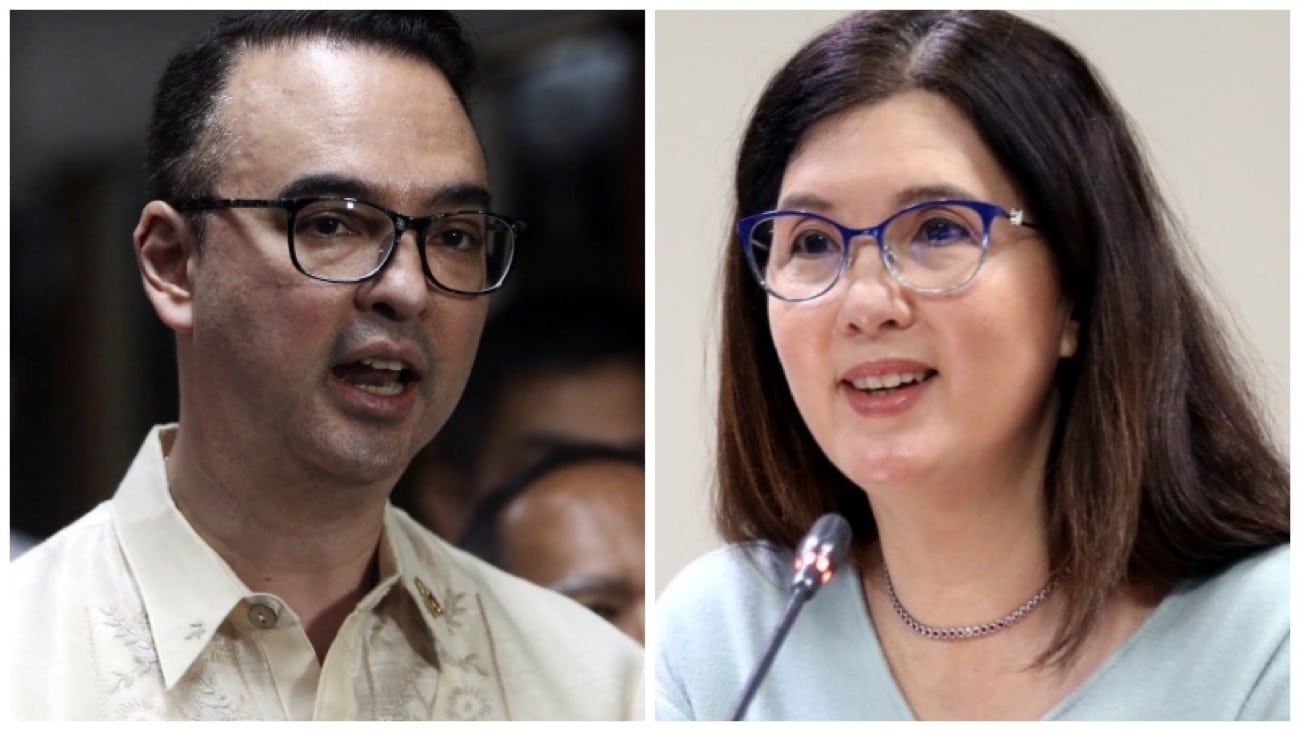 Cayetano siblings return to Philippines following Singapore visit
