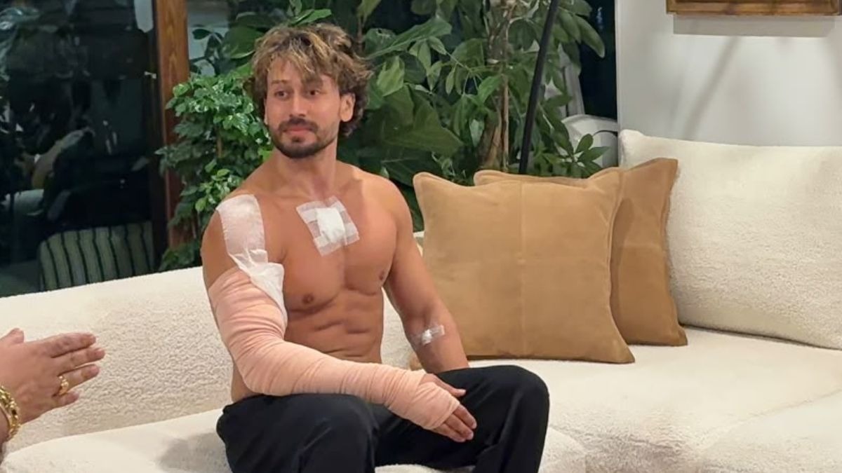 Actor Tiger Shroff sustains gunpowder burns during film shoot