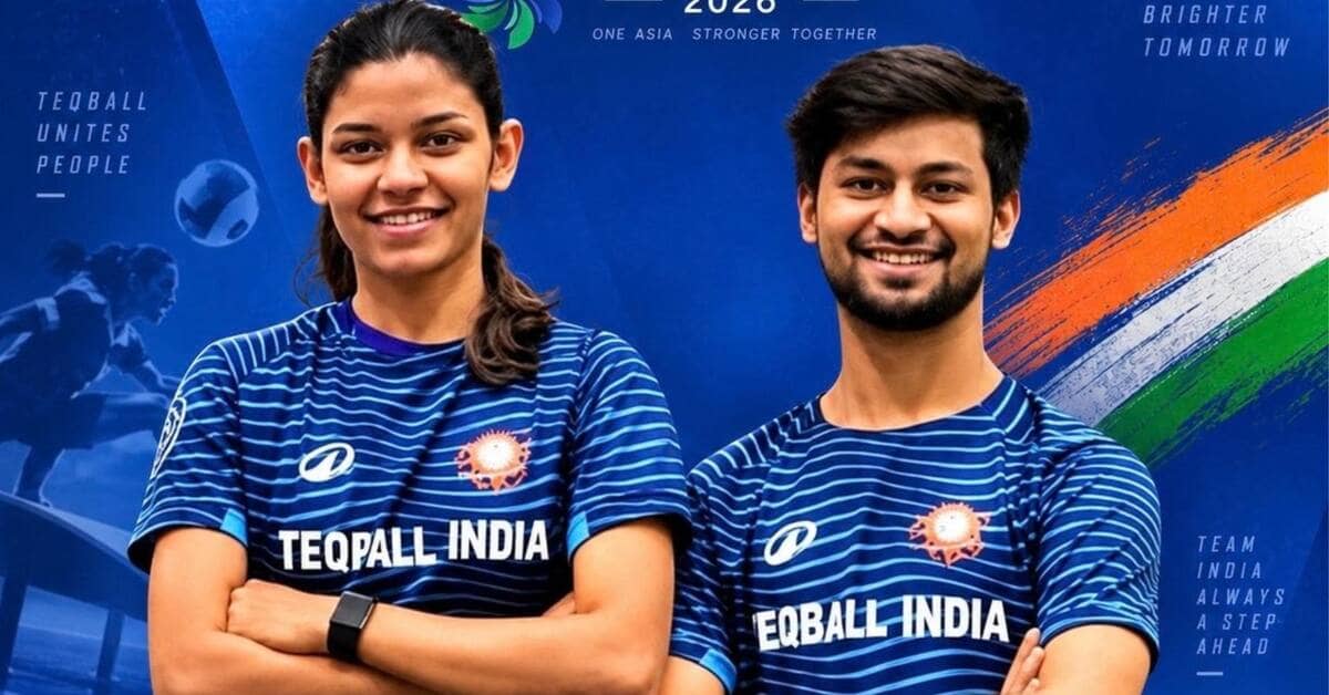 Indian pair's Asian Games teqball heartbreak as bronze medals slip away