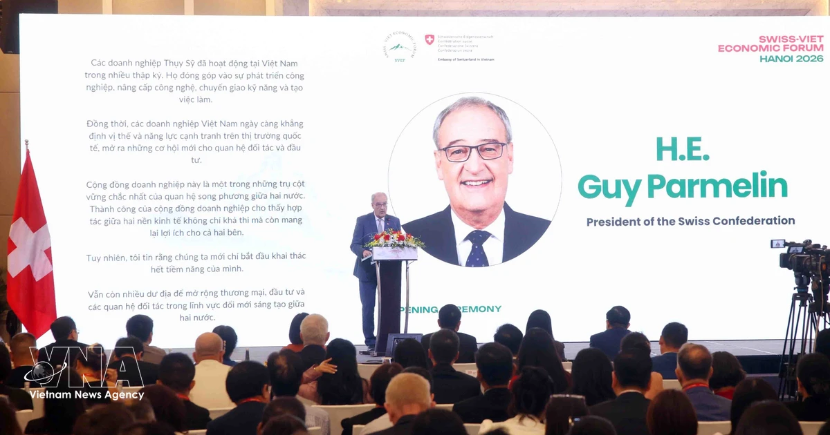 Switzerland, Vietnam seal strategic trade pact at economic forum