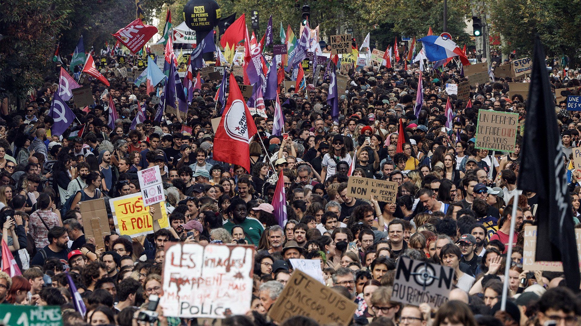 French protesters rally against controversial police use-of-force legislation