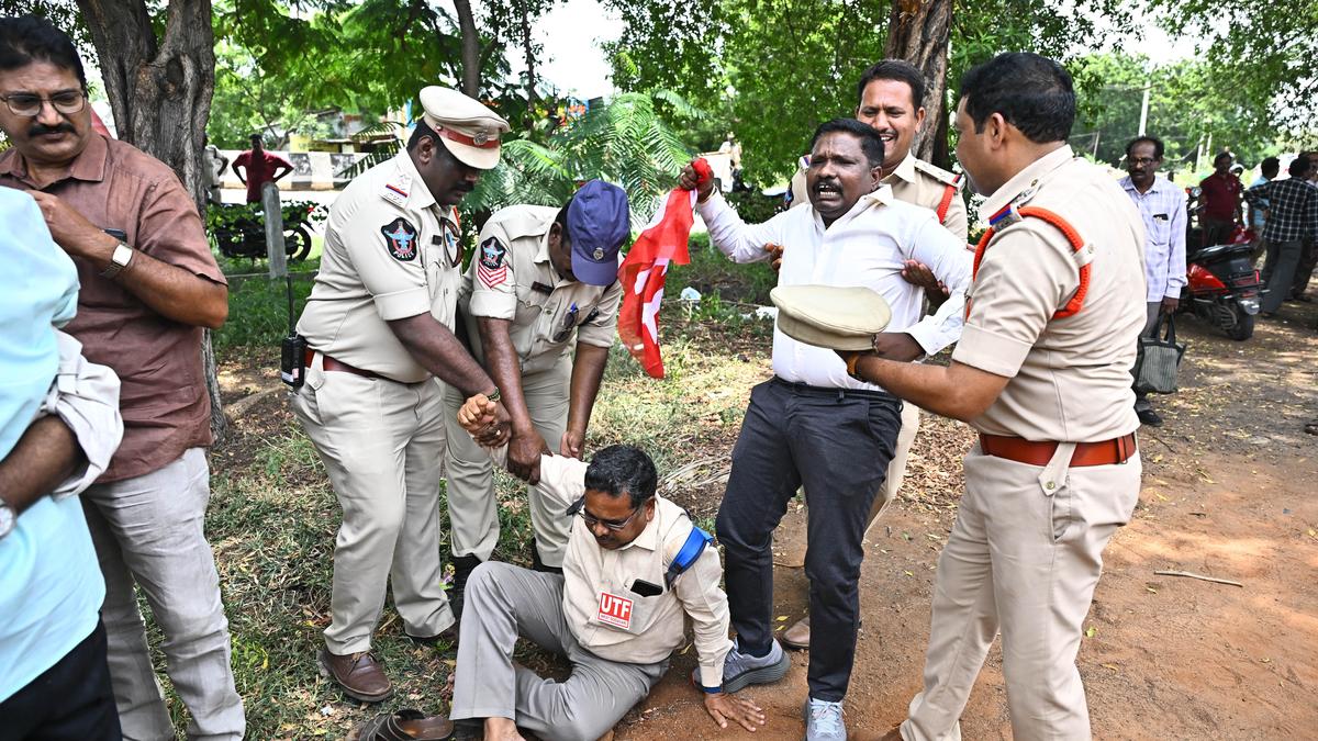 In-service Teachers in Andhra Pradesh Launch Indefinite Hunger Strike
