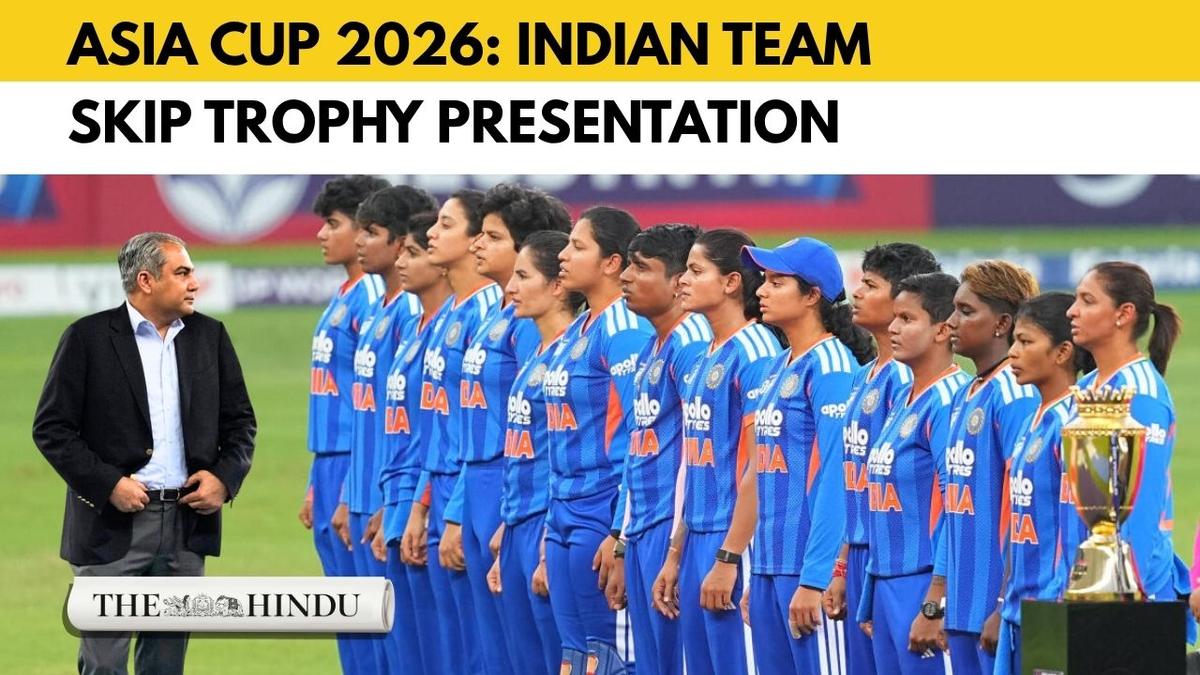 Indian women's cricket team declines trophy from Pakistan ACC chief