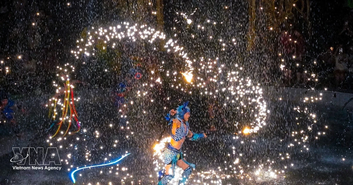 Vietnam blends ancient circus traditions with cutting-edge 3D mapping technology