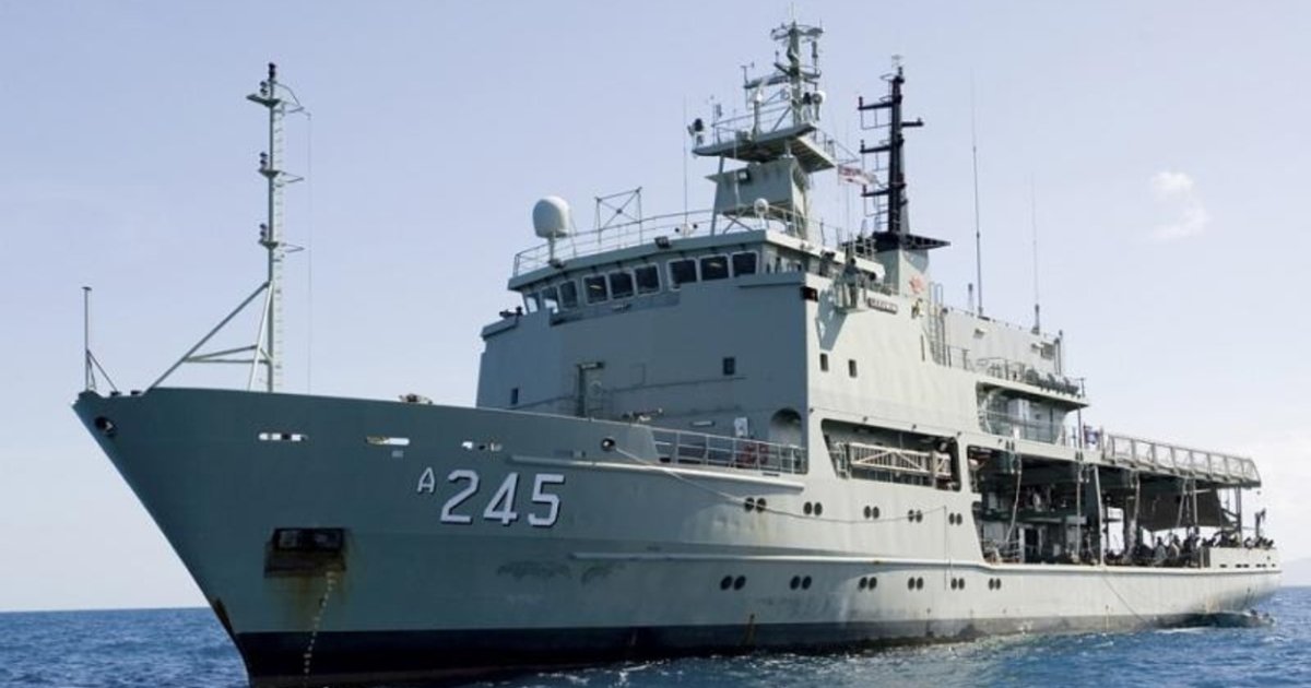 Hidden camera discovered on Australian navy vessel