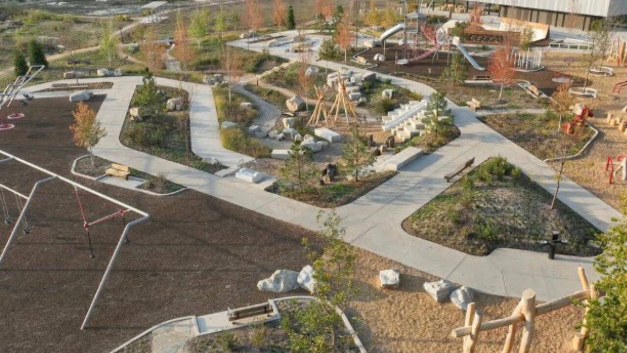 Former US horse track transformed into $42 million public recreation hub