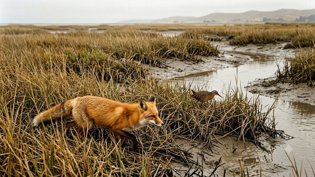 How invasive foxes nearly wiped out California's rare rail bird