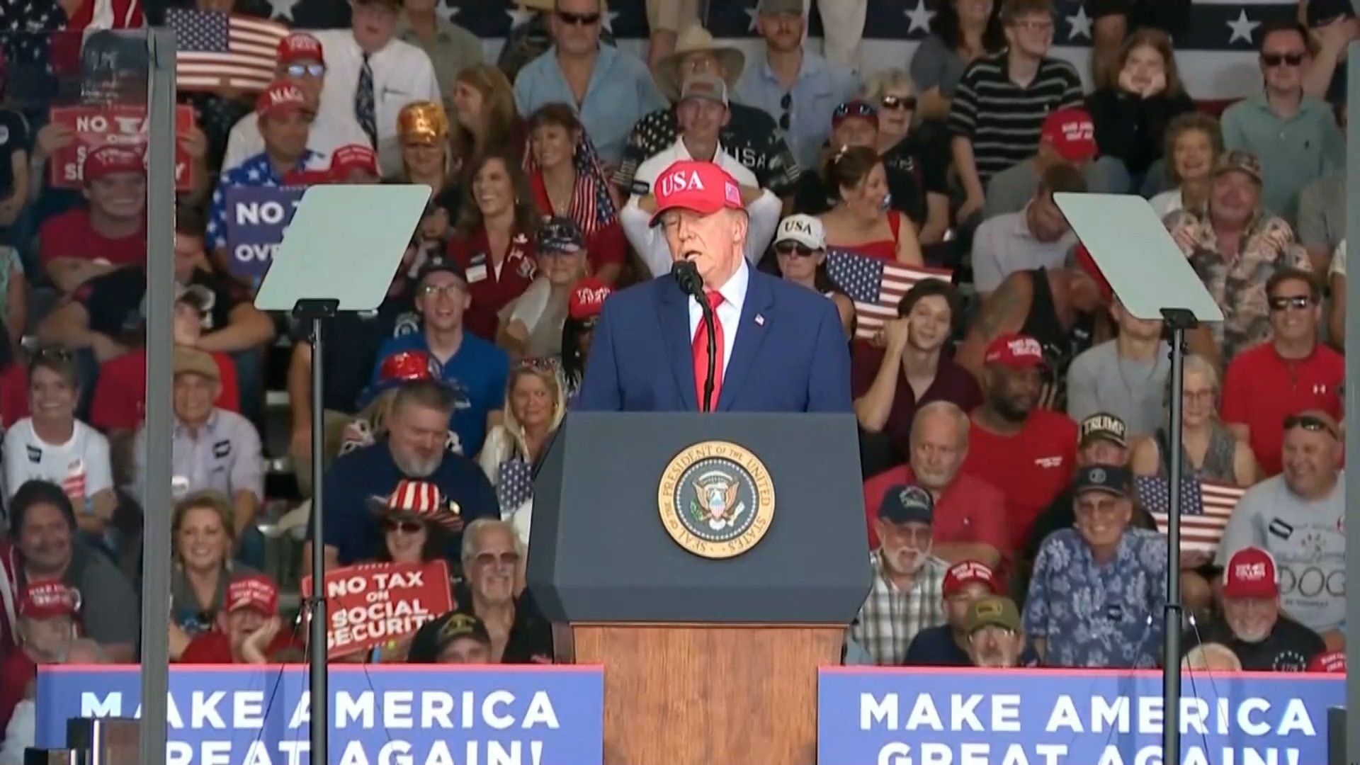 Trump draws criticism for joke about Middle Eastern names