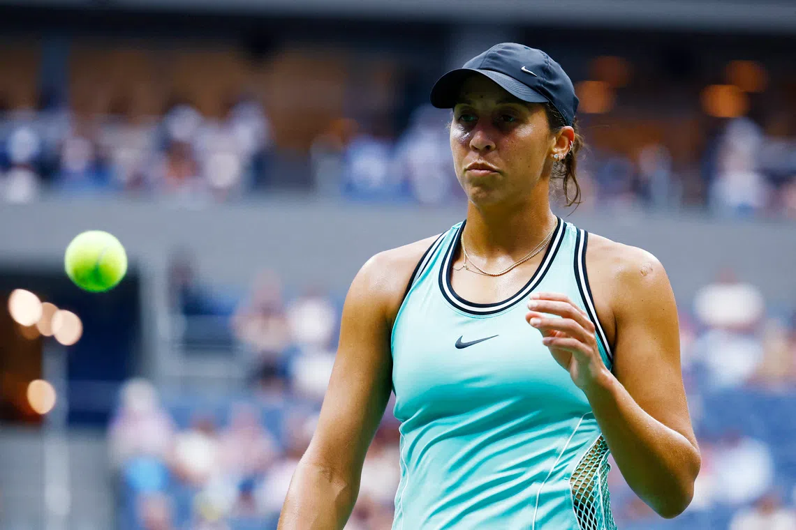 Keys advances past Korneeva in US Open first-round comeback
