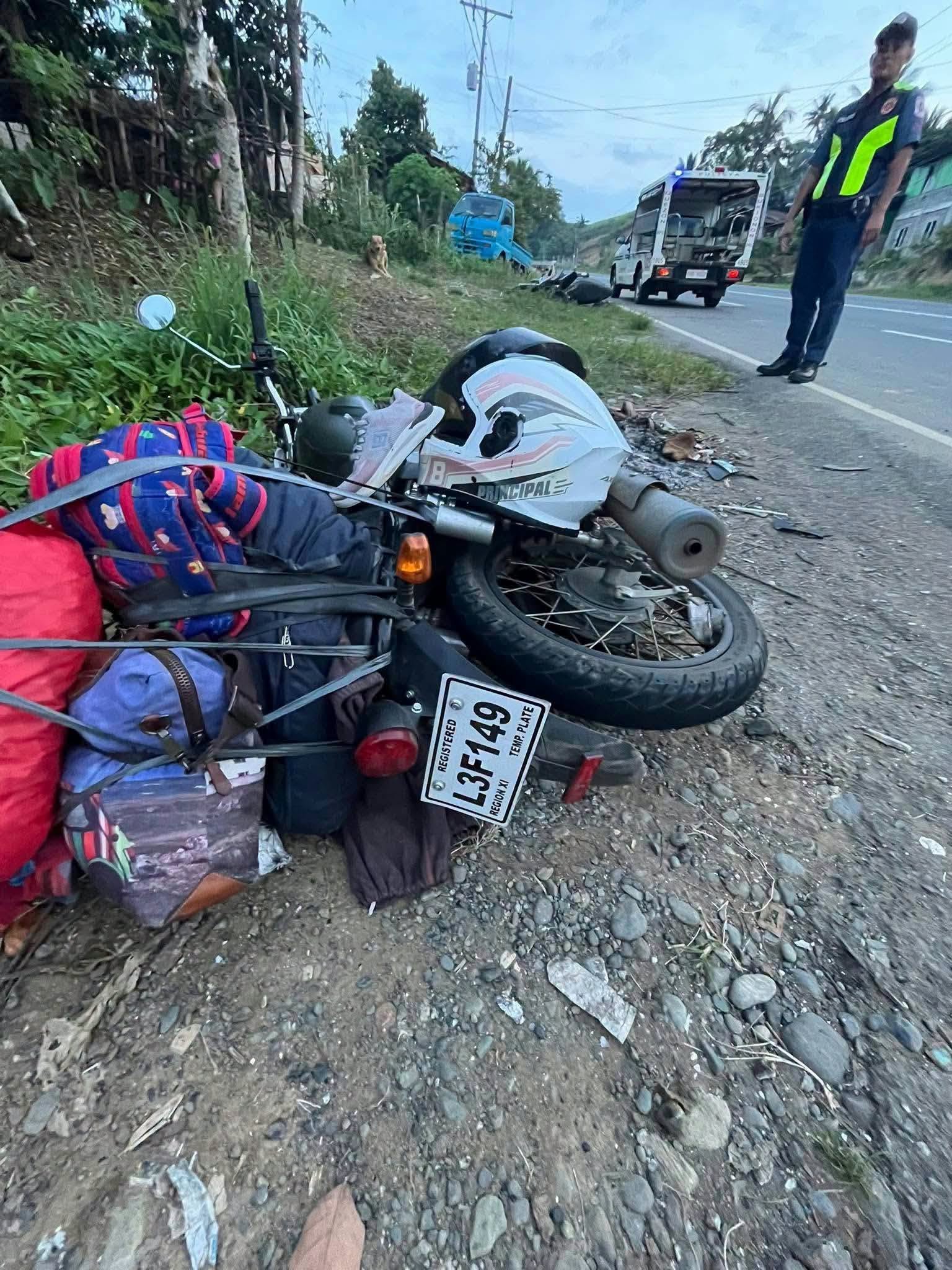 Two dead, one injured in Bukidnon motorcycle collision