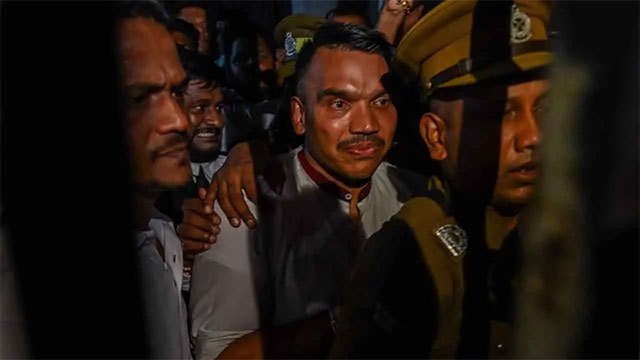 Namal Rajapaksa permitted to receive home-prepared meals in custody