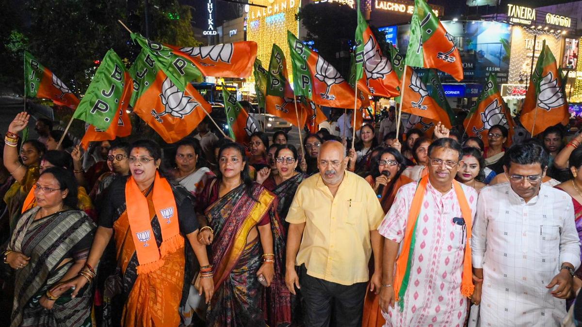 BJP stages protests over Congress chief's remarks on PM Modi's father