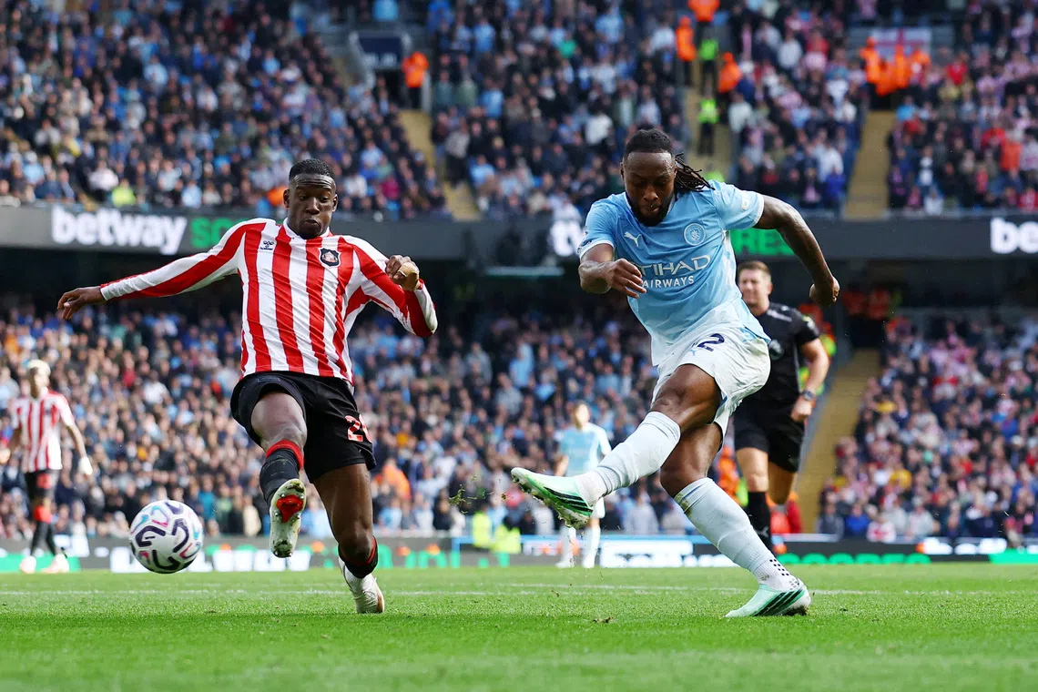 Manchester City extends perfect start with thrilling 5-3 win over Sunderland