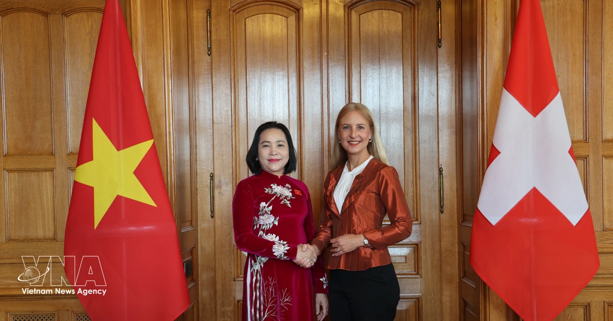 Vietnam, Switzerland to strengthen parliamentary ties and cooperation
