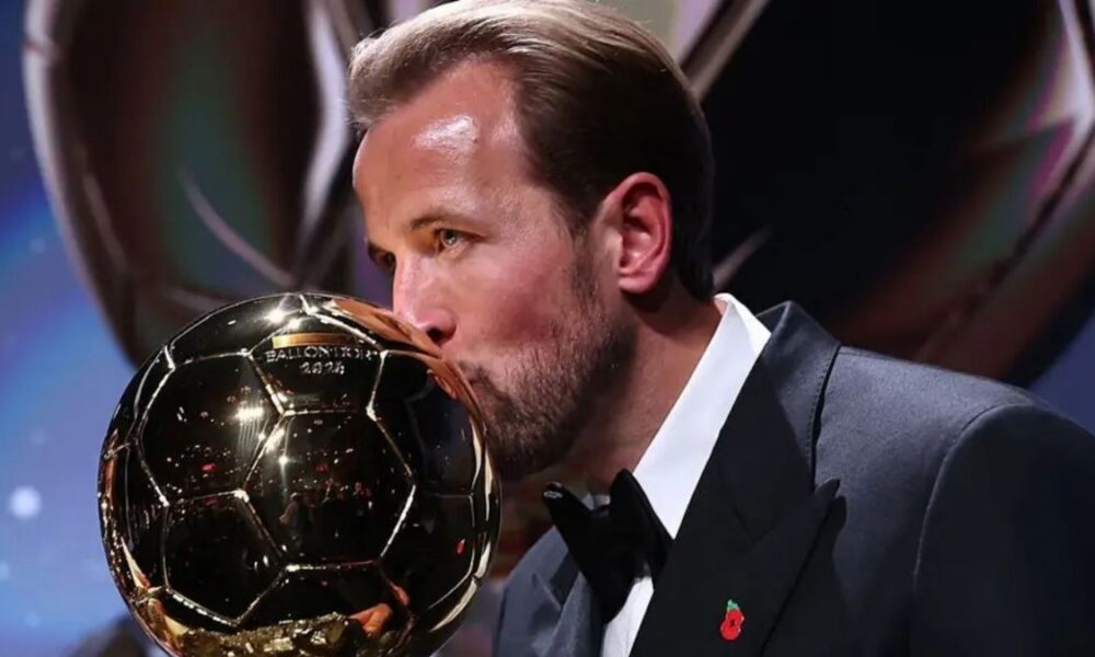 Kane wins Ballon d'Or, first England player in 23 years