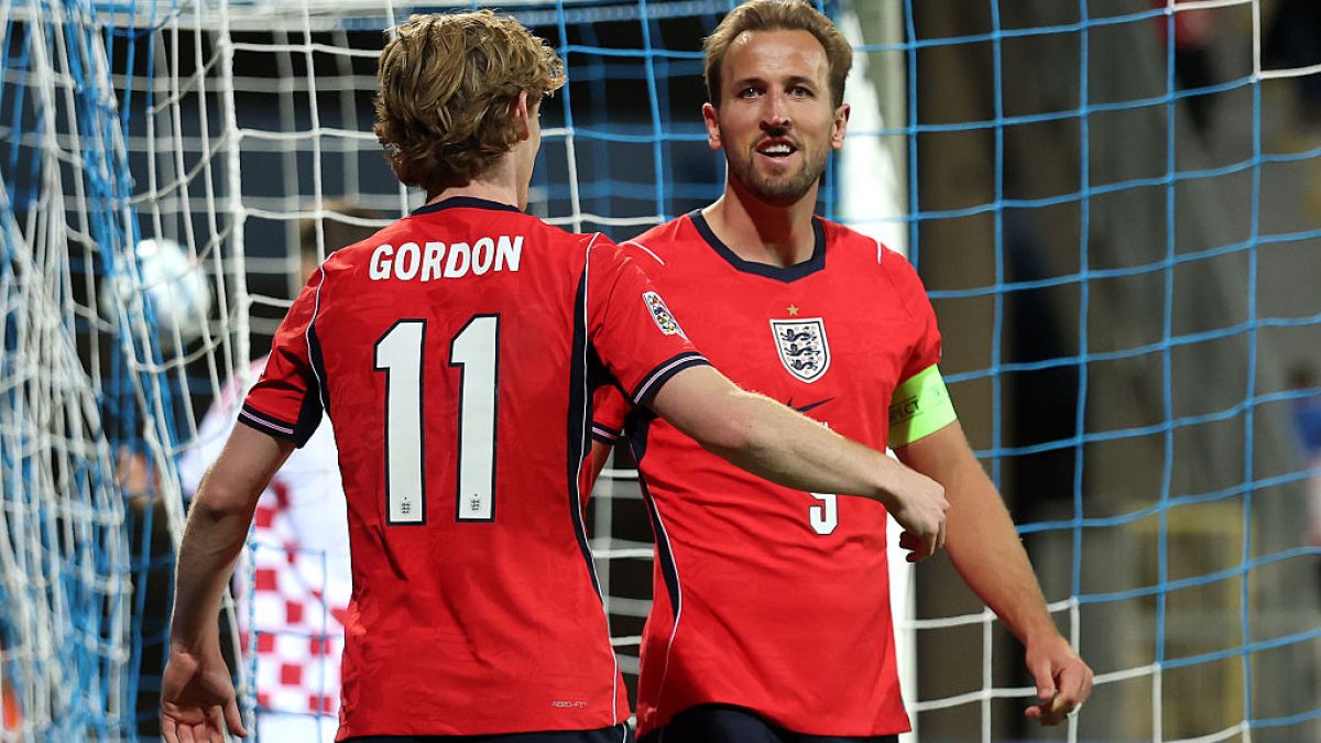 England demolish Croatia 7-0 in dominant Nations League display