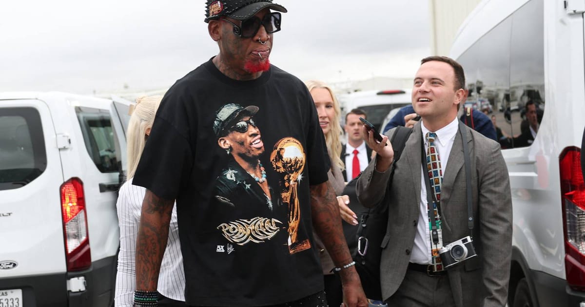 Trump rallies with basketball legend Rodman amid Korea diplomacy push