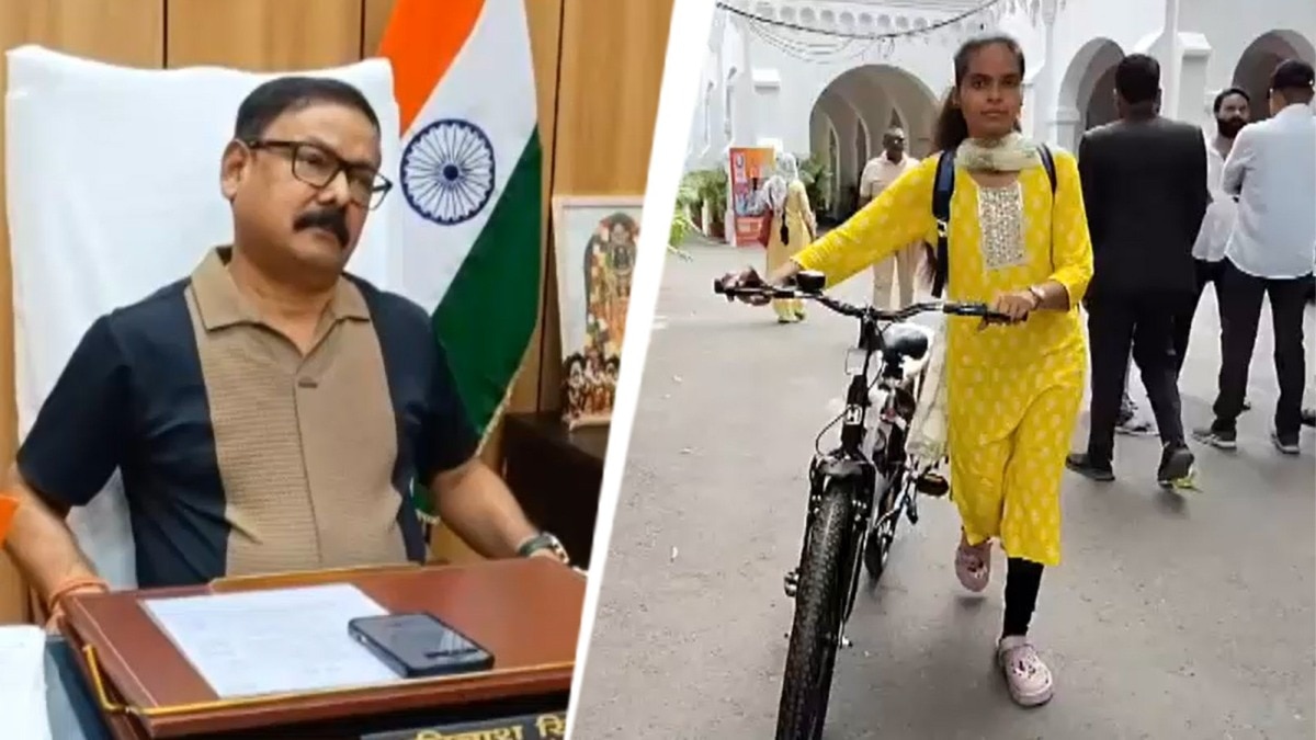 District Magistrate Steps In to Help Student After Bicycle Theft