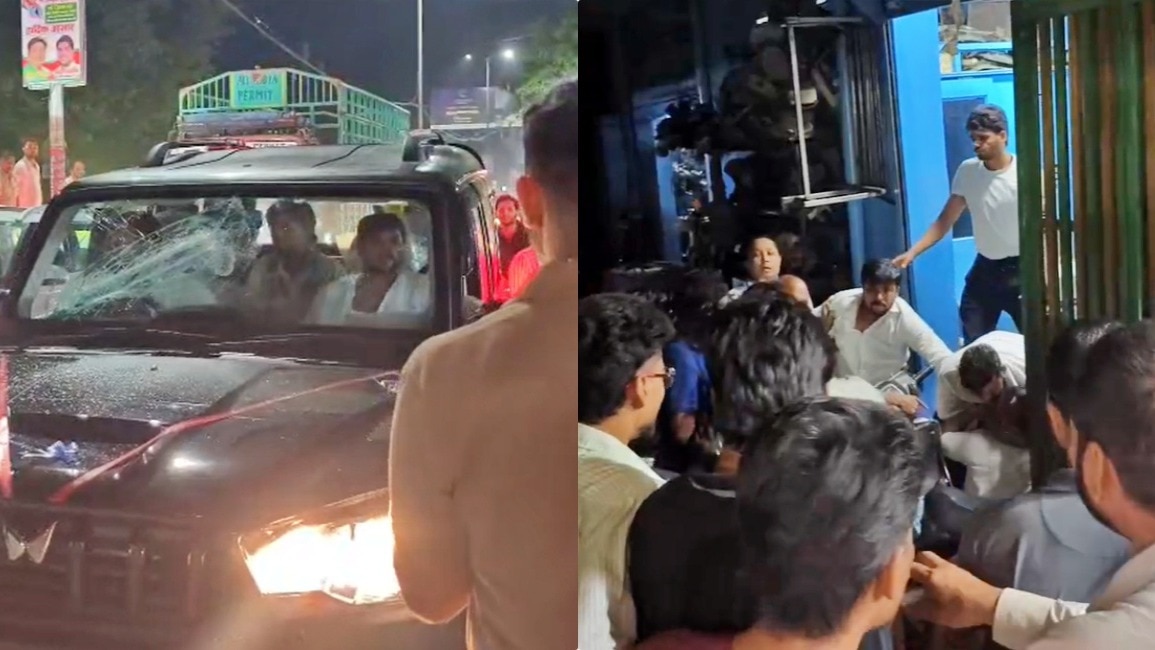 उत्तर प्रदेश: सोशल मीडिया विवाद पर सपा नेताओं में सड़क पर झड़प