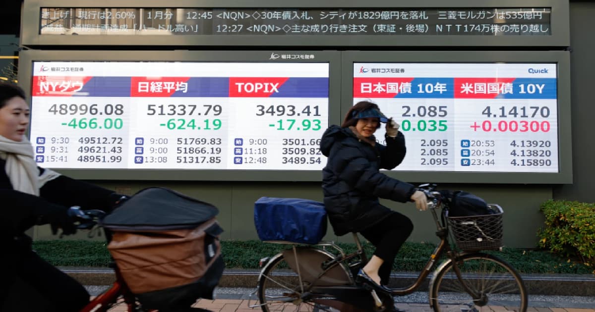 Japanese investors dump foreign bonds for second consecutive week