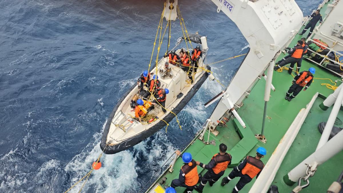 Two Chinese sailors rescued after Panama-flagged vessel sinks off Odisha coast