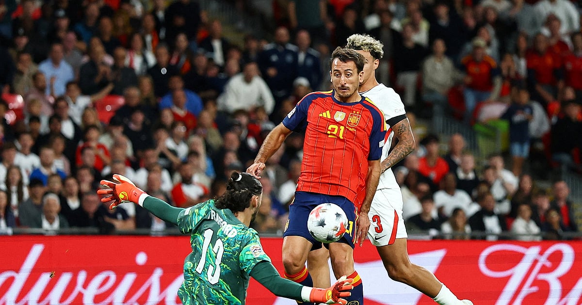Spain extends unbeaten streak with Nations League victory over England