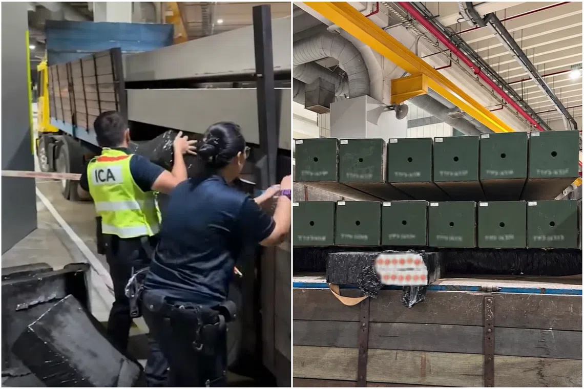Malaysian man held after 4,500 cartons of contraband cigarettes seized at Tuas