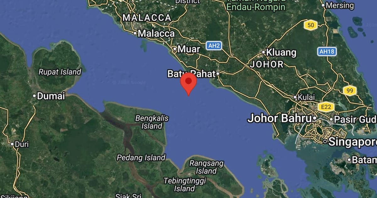 Minor earthquake detected off Batu Pahat coast in Johor