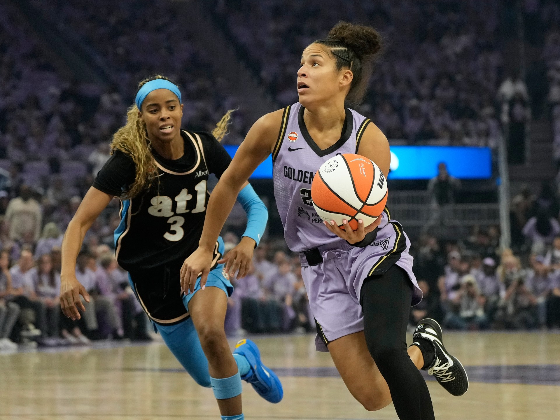Golden State Valkyries edge closer to first WNBA title with Dream victory