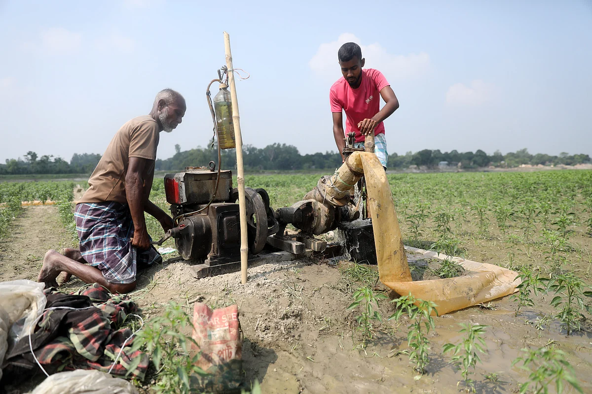 Groundwater irrigation offers new hope for Bangladesh char land farming
