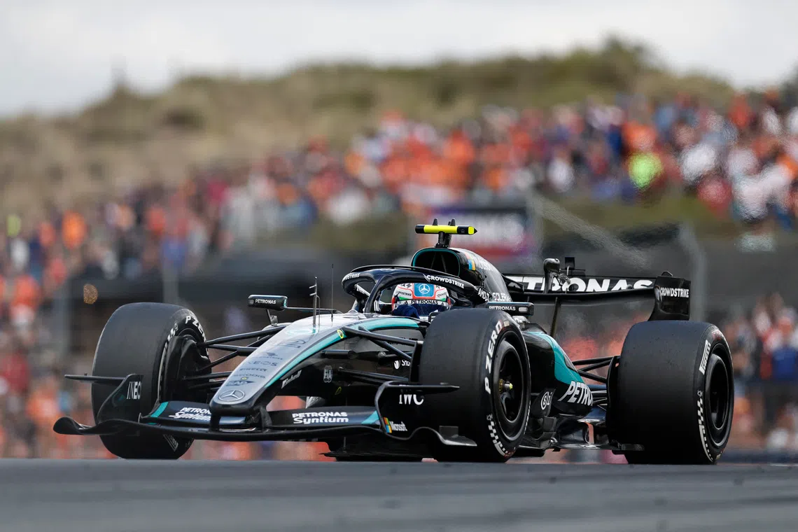 Mercedes cede F1 pace advantage to McLaren, Antonelli signals