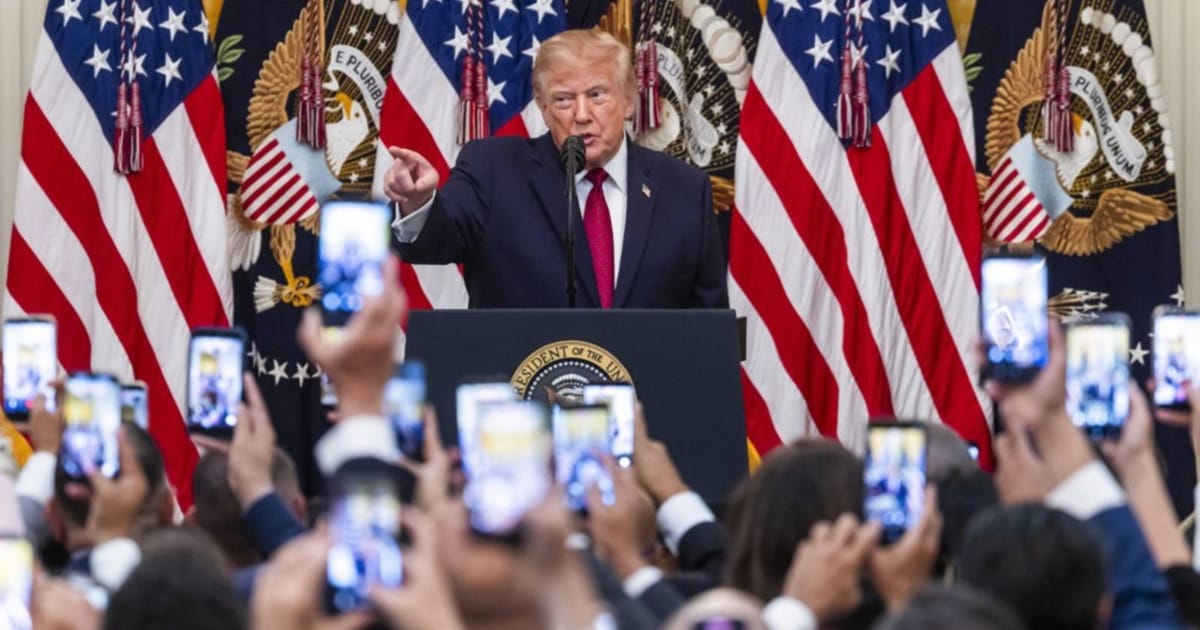 Trump acknowledges communication gap on economic achievements