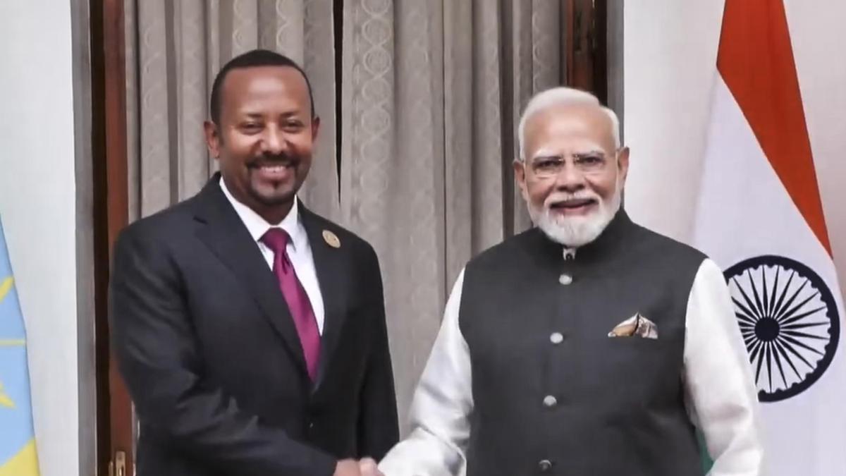 Modi meets Ethiopian PM to strengthen bilateral ties and cooperation