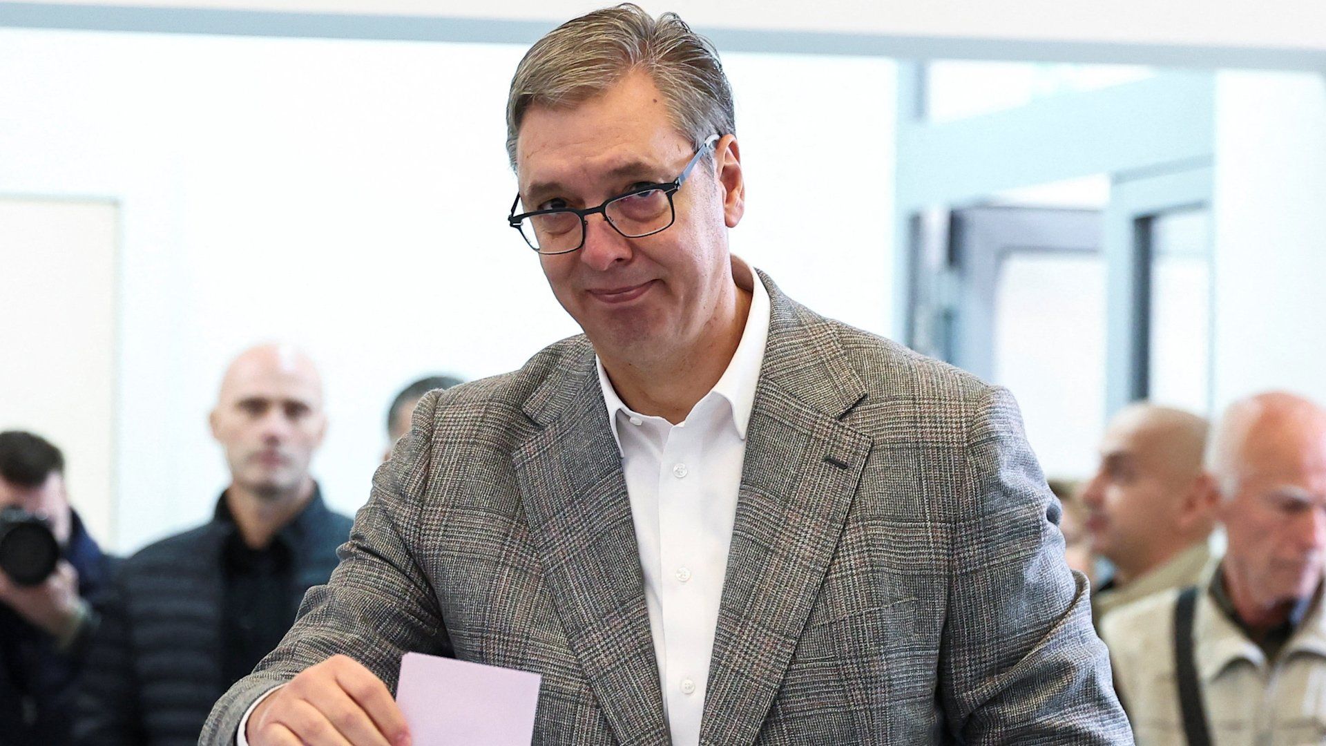Serbia holds parliamentary election as opposition challenges Vucic's grip