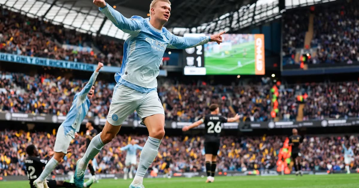 Haaland bersinar, Manchester City terus pimpin Liga Perdana