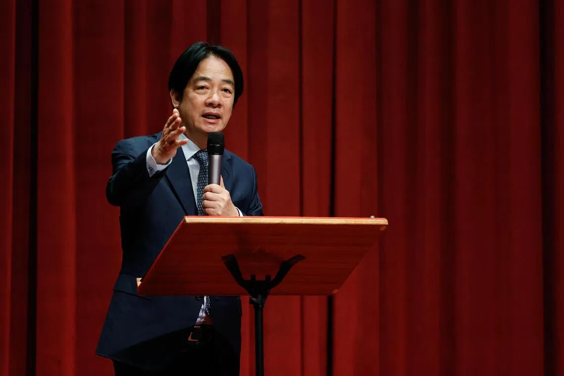 Taiwan's chip dominance rooted in democratic institutions, Lai says