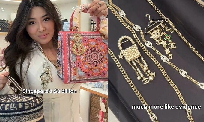 Singapore lawyer acquires luxury goods at seized assets auction