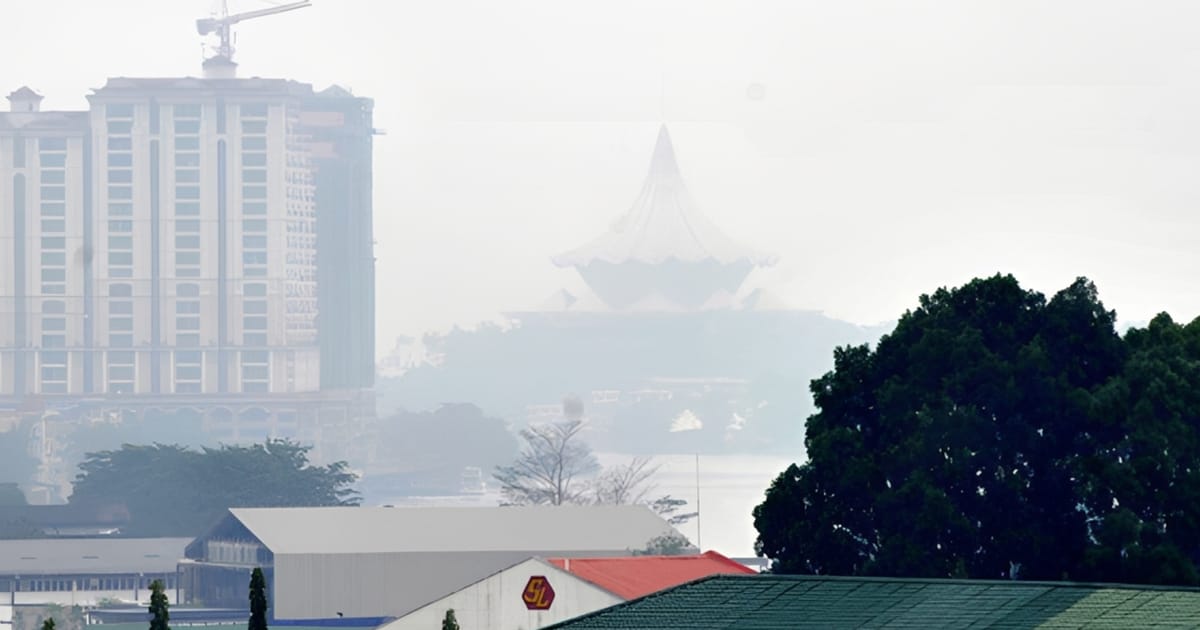 Enam kawasan Sarawak alami pencemaran udara tidak sihat