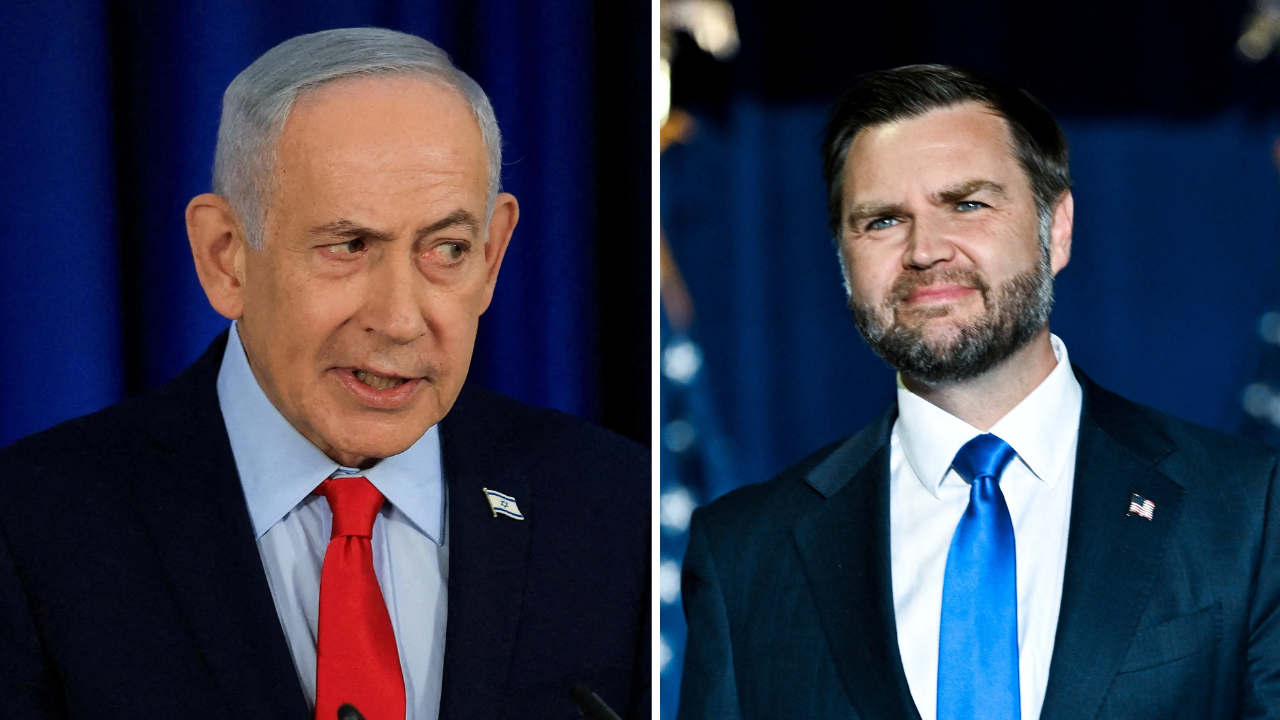 US Vice President-elect Vance Distances Self from Netanyahu Electoral Prospects